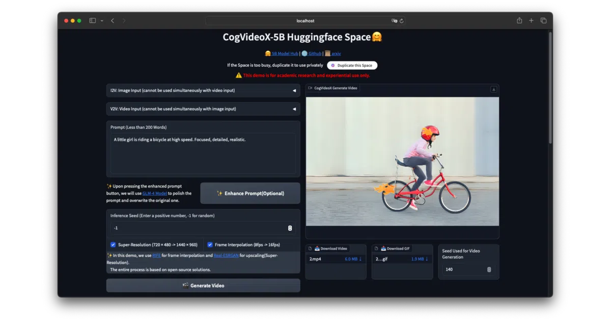CogVideo