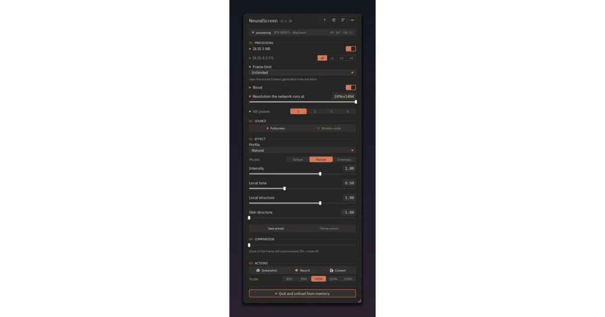 NeuralScreen