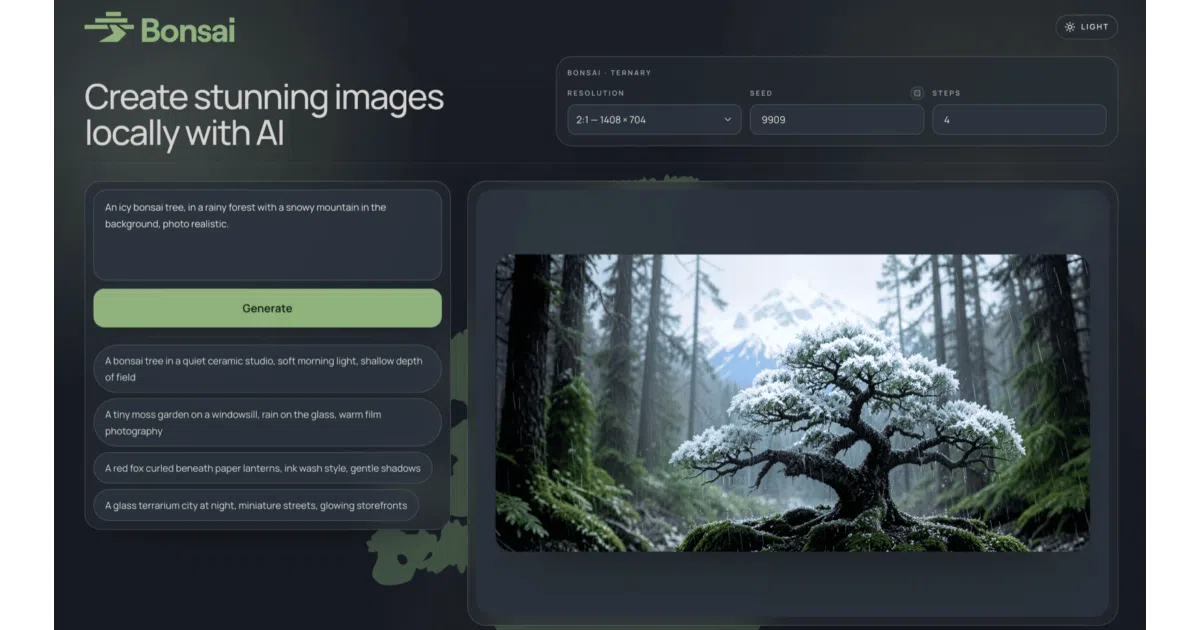 Bonsai-Image-Demo