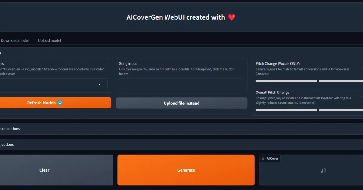 AICoverGen