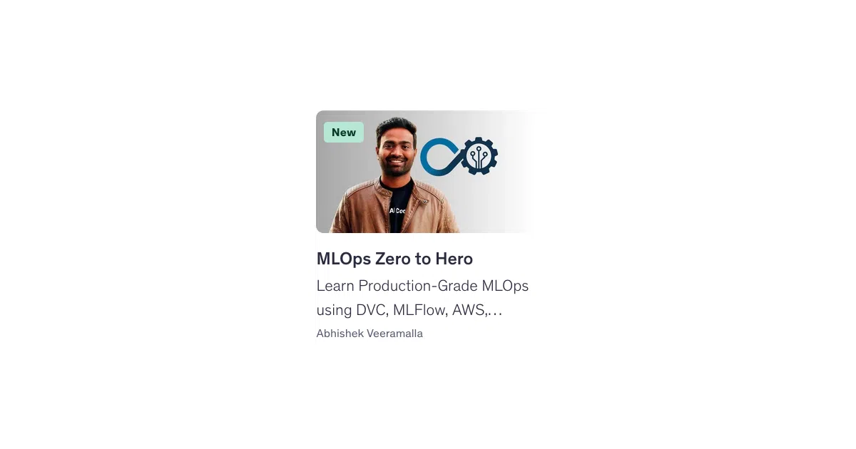 mlops-zero-to-hero