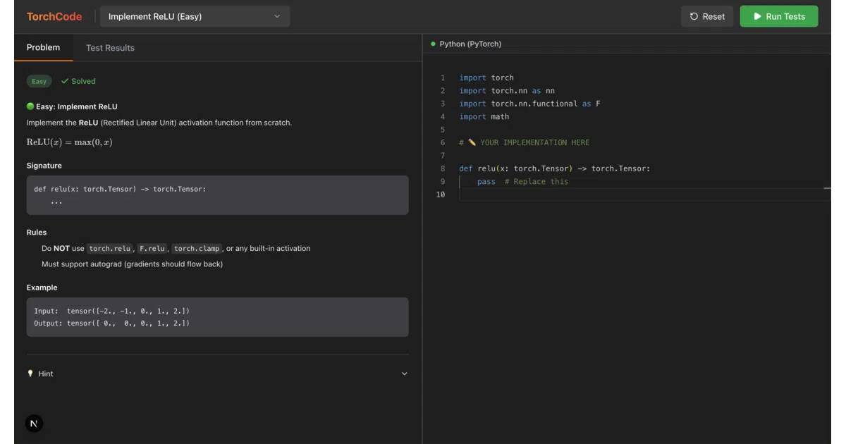 TorchCode