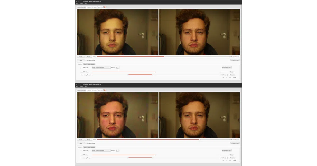 Live-Video-Magnification