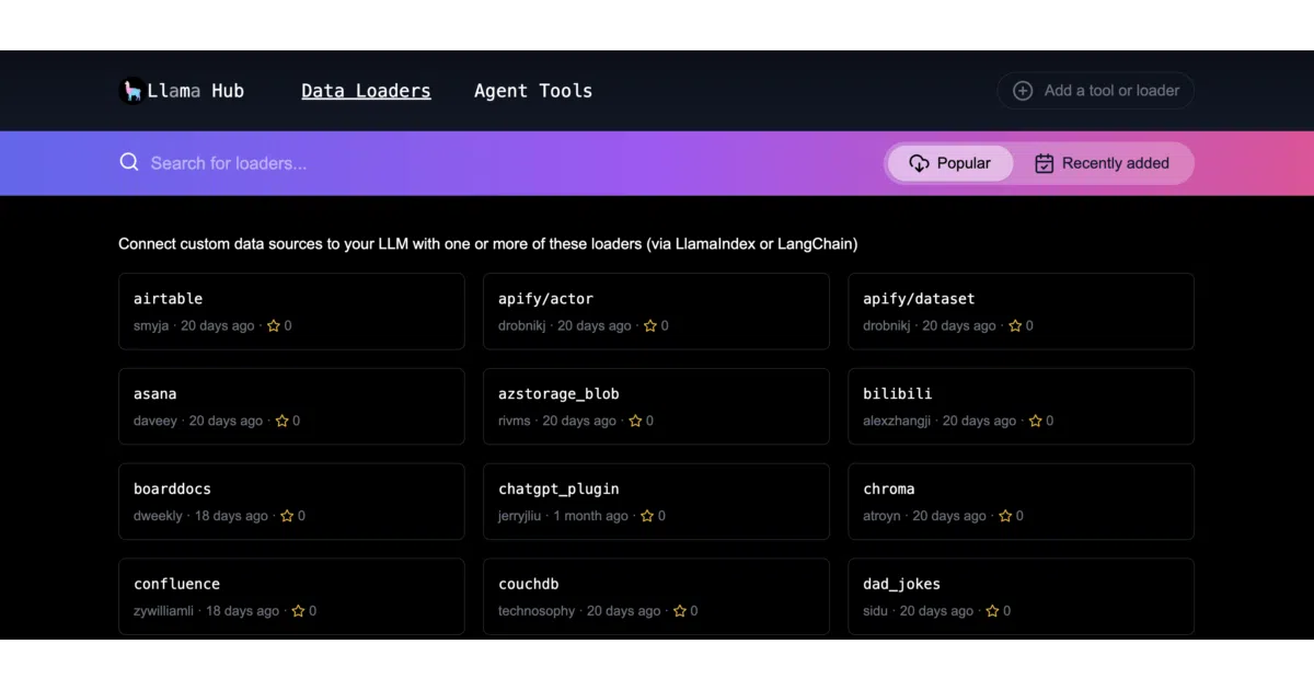 llama-hub