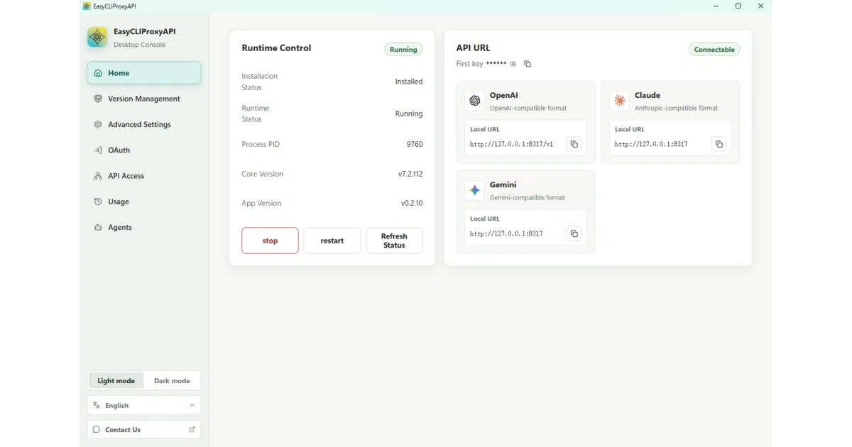 EasyCLIProxyAPI