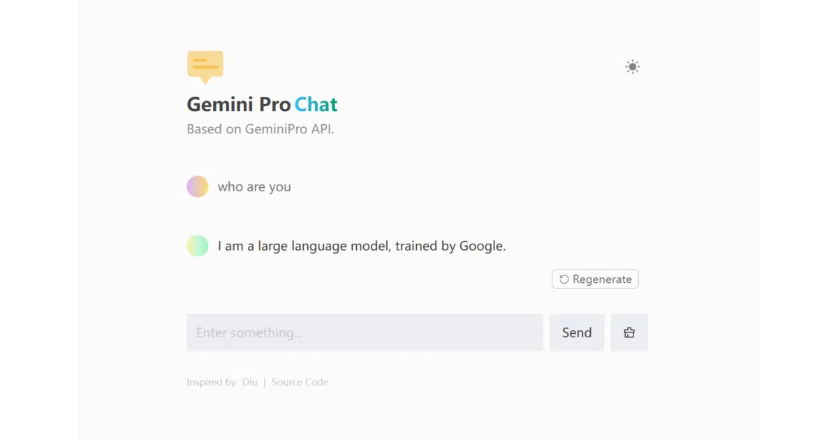 GeminiProChat