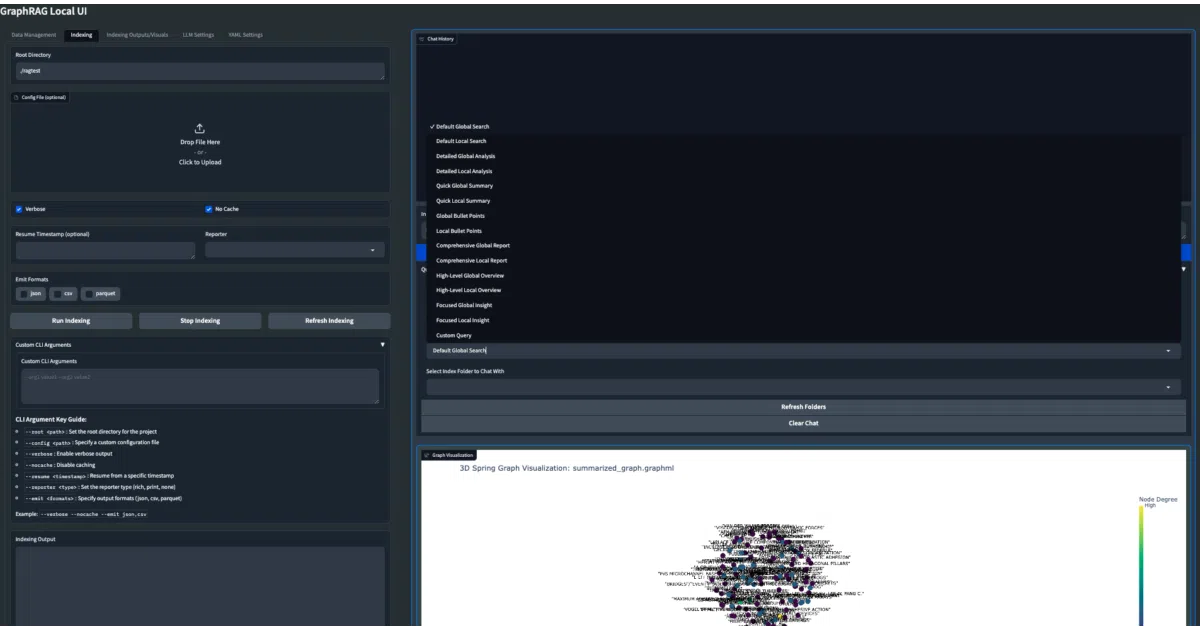 GraphRAG-Local-UI