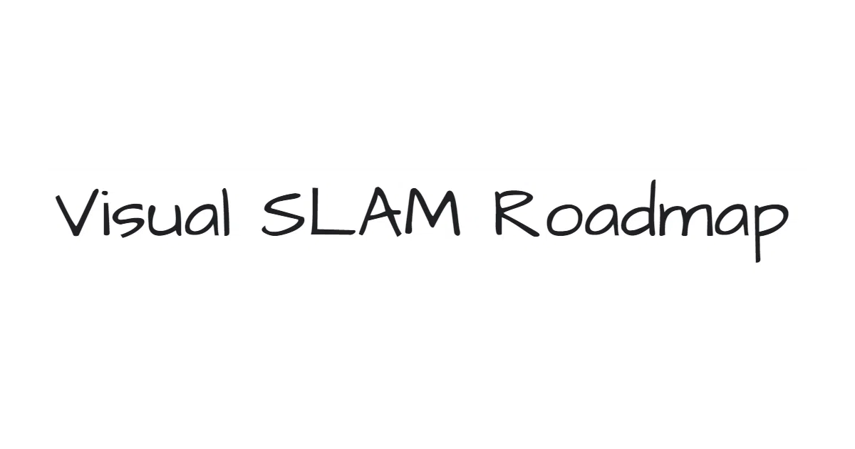 visual-slam-roadmap