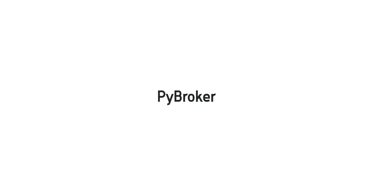 pybroker