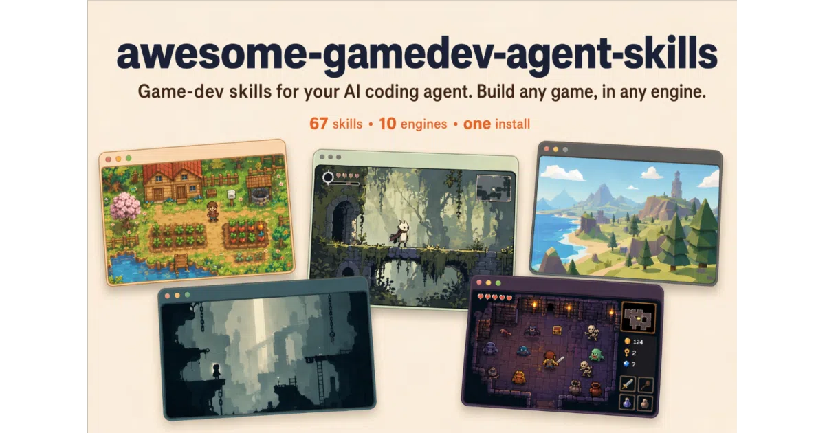 awesome-gamedev-agent-skills