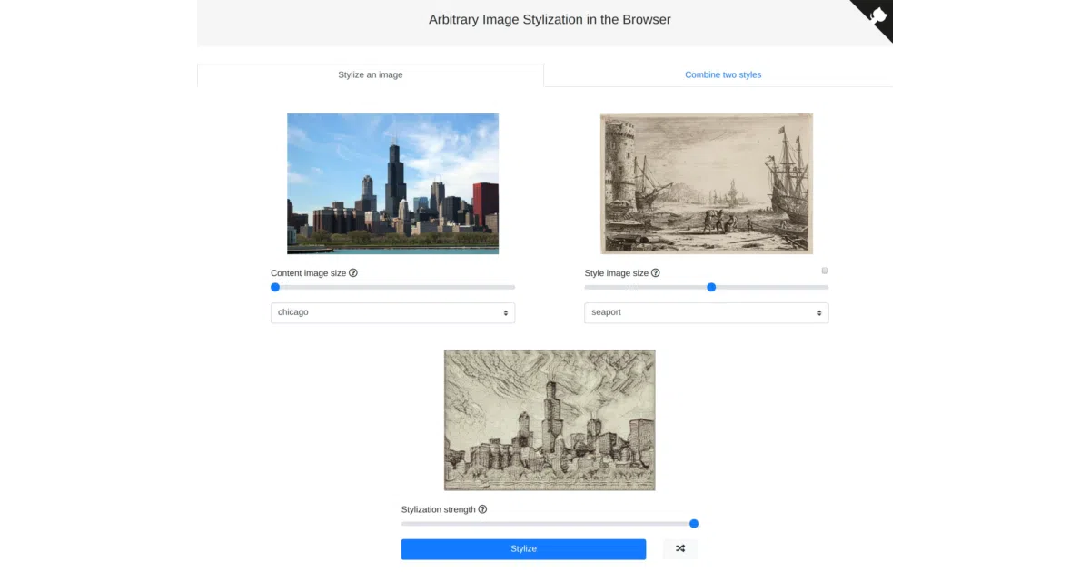 arbitrary-image-stylization-tfjs
