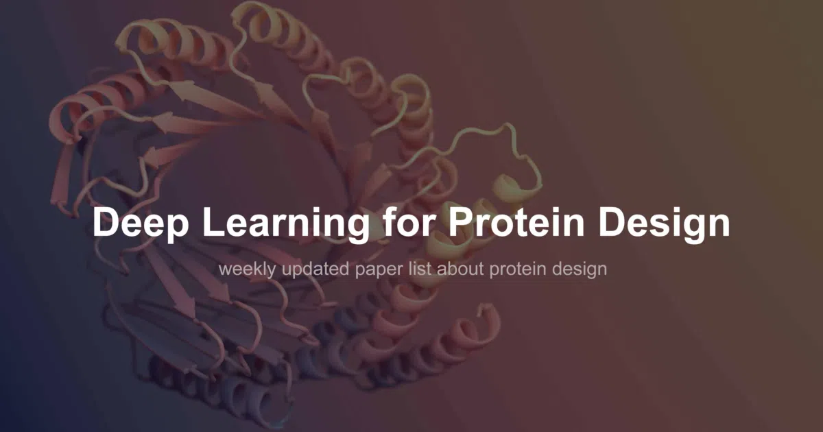 papers_for_protein_design_using_DL