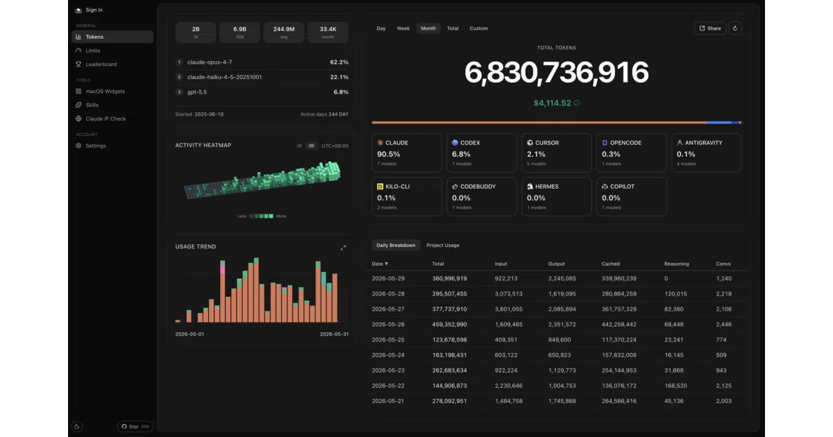 TokenTracker