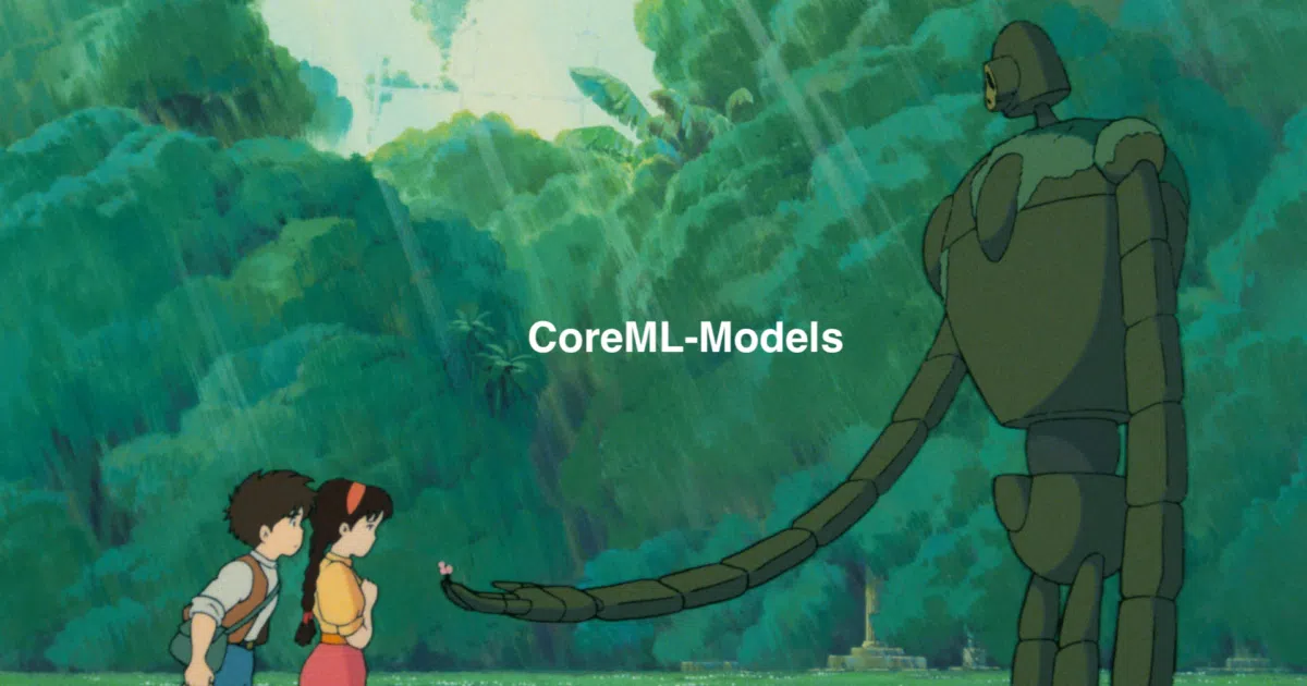 CoreML-Models