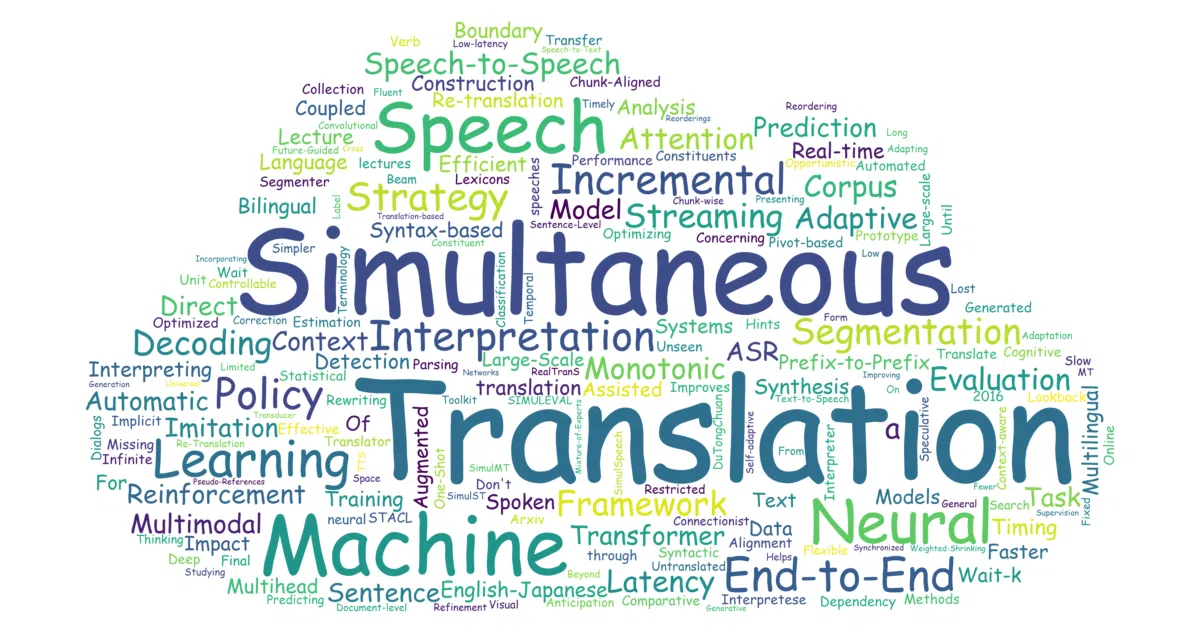 Awesome-Simultaneous-Translation