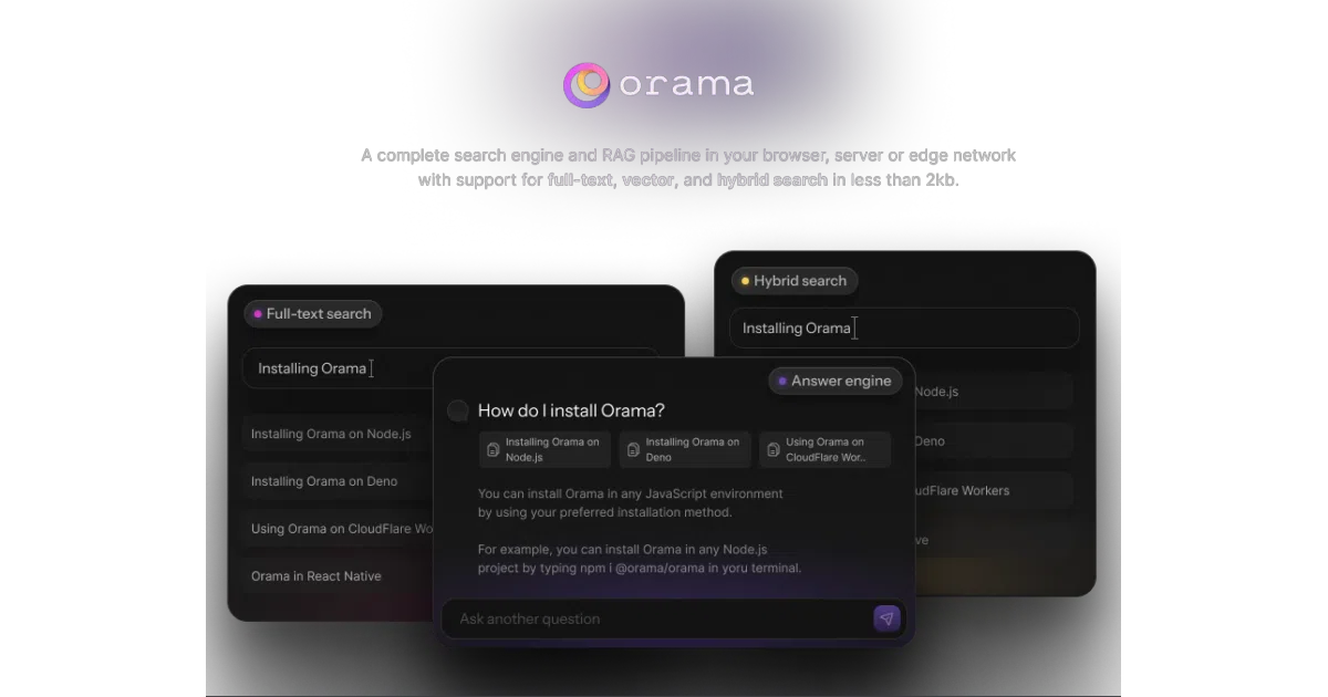 orama