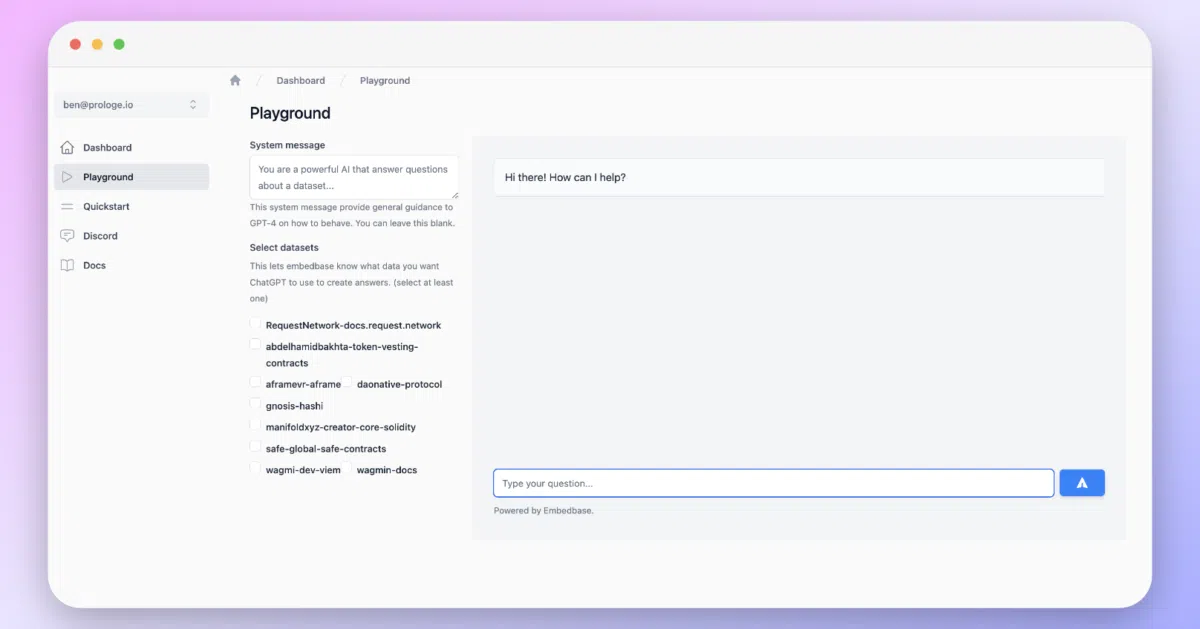 embedbase