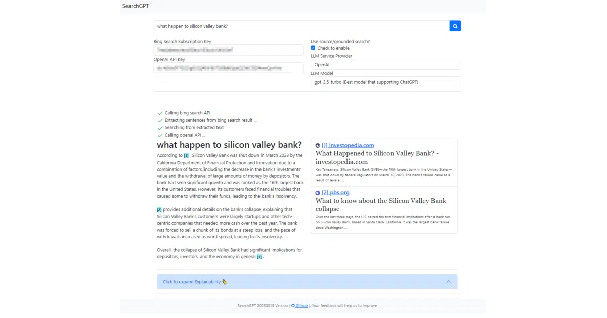 searchGPT
