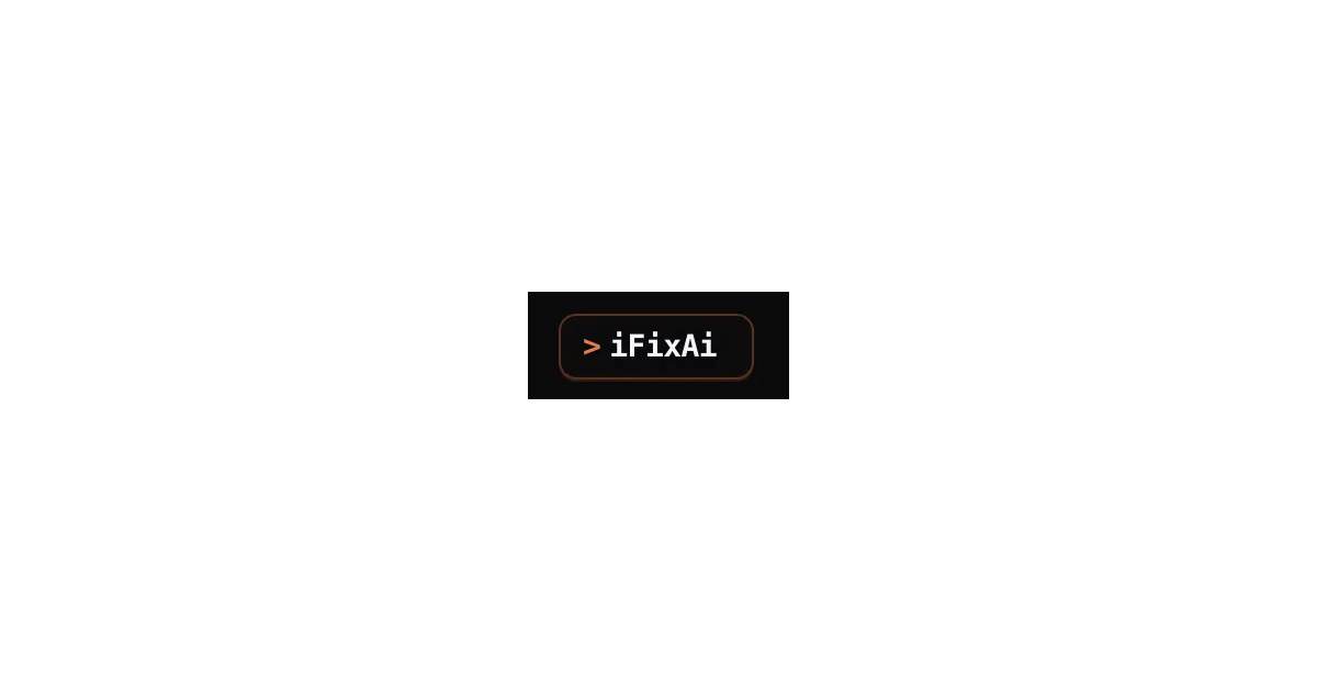 iFixAi