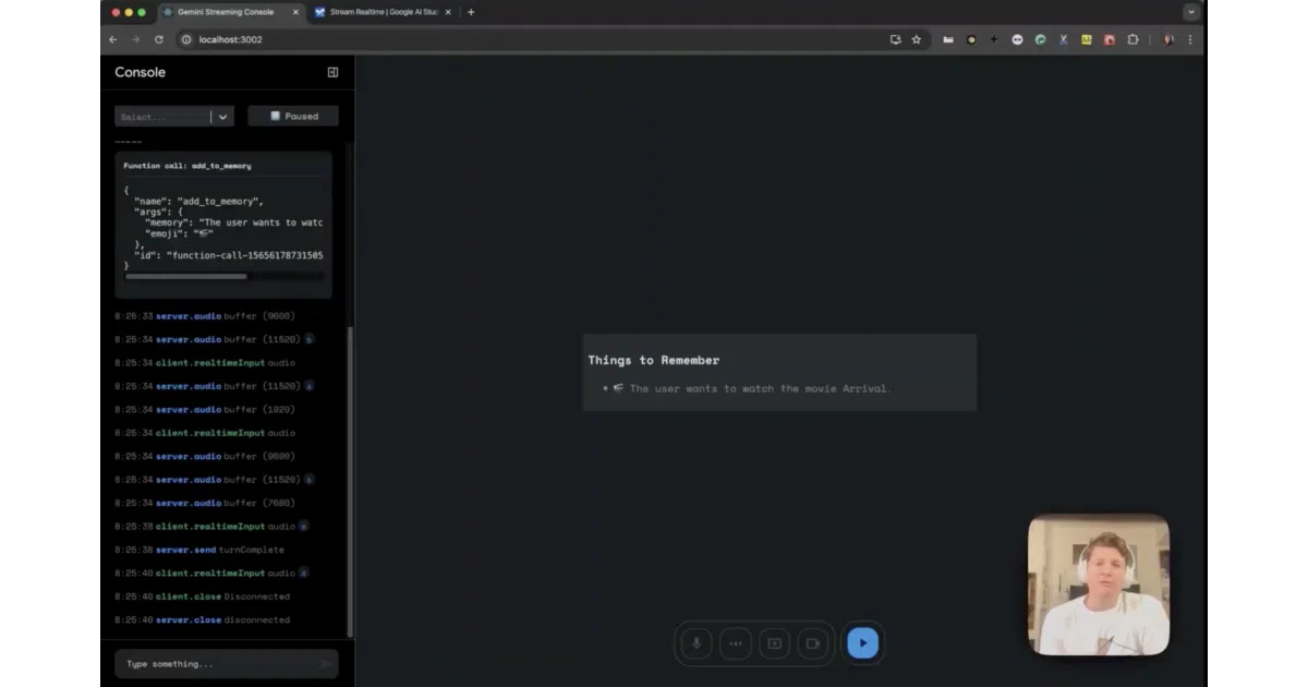 live-api-web-console