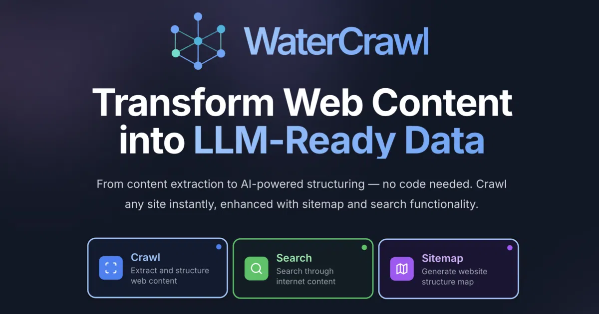 WaterCrawl