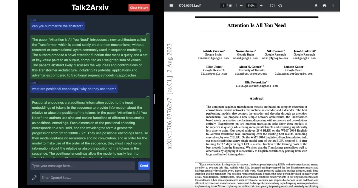talk2arxiv