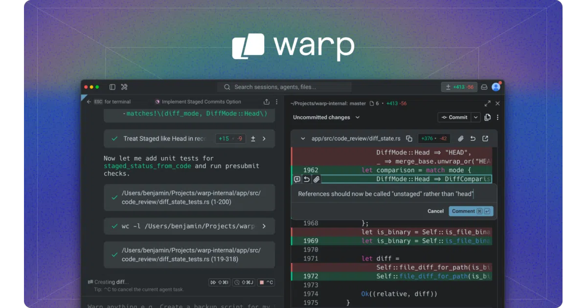 warp